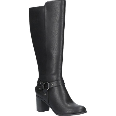 

Черные женские сапоги до колена Easy Street Franconia, ширина 8 (C,D,W) BHFO 6518, Черный