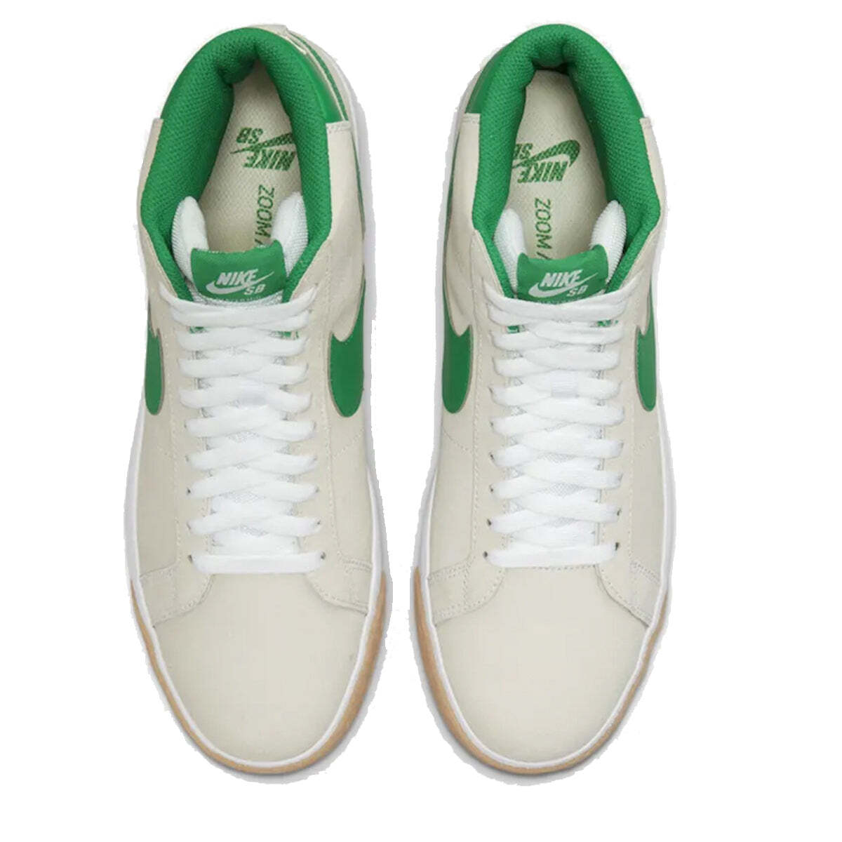 

Мужские коньки Nike SB Zoom Blazer Mid Lucky Green Summit White 864349-106 размер 9, Белый, Nike SB Blazer Zoom