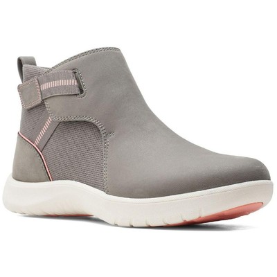

Ботинки женские Clarks Adella Cove Grey Sport Boots 8.5 Medium (B,M) BHFO 1680, Stone pierre, Adella Cove