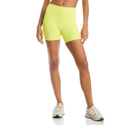 Женская желтая спортивная одежда для фитнеса Aqua Womens Workout Bike Short L BHFO 6476
