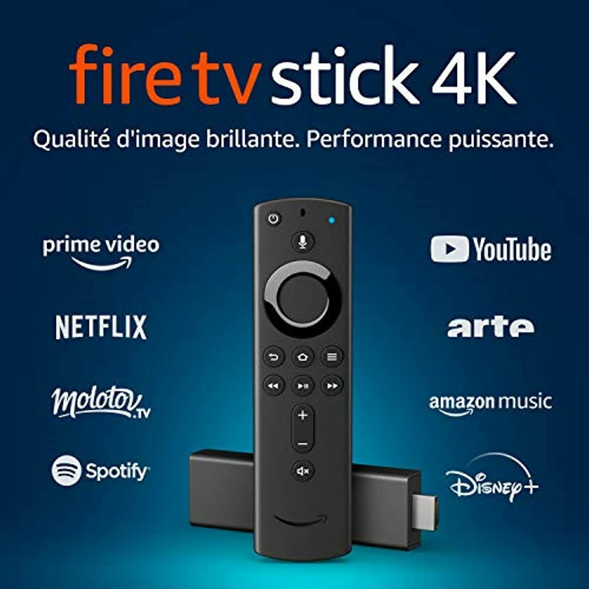 Fire Tv Stick Comment ça Marché Fire TV Stick 4K Ultra HD avec télécommande vocale Alexa nouvelle