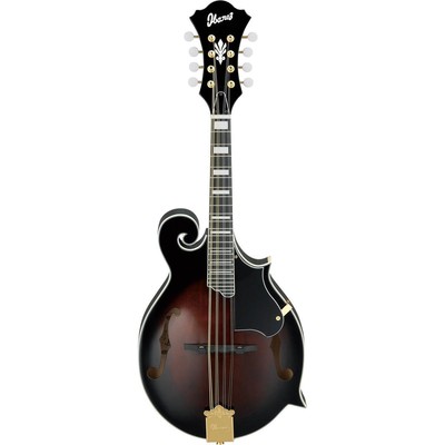 Ibanez M522S Мандолина в стиле F, Глянцевая темная скрипка Sunburst # M522SDVS