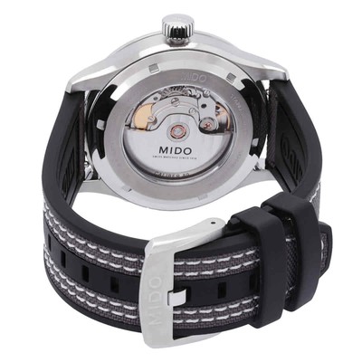 Pre-owned Mido Multifort M Automatic Grey Dial Men's Watch M0384301708100