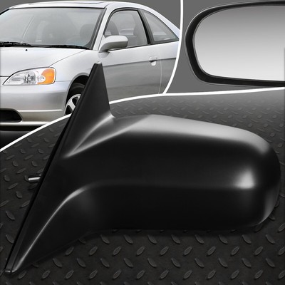 ДЛЯ 01-05 HONDA CIVIC 2DR OE STYLE MANUAL ЛЕВОЕ ЗЕРКАЛО ДВЕРИ В СБОРЕ