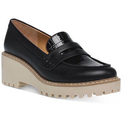 DV By Dolce Vita Womens Rocki Black Loafers Shoes 9 Medium (B,M) BHFO 1265