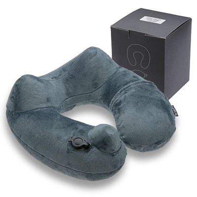 Best Inflatable U-Shape Plane Pillow- Lightweight, Ultra Soft w/without Eye