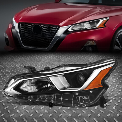 ДЛЯ 19-22 NISSAN ALTIMA OE STYLE ЛЕВАЯ ГАЛОГЕННАЯ ФАРА ПРОЕКТОРА СО СТОРОНЫ ВОДИТЕЛЯ