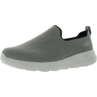 

Skechers Mens Go Walk Max Grey Слипоны 8.5 Extra Wide (EEE) BHFO 2019, Light gray