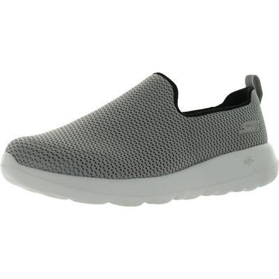 Skechers Mens Go Walk Max Grey Слипоны 8.5 Extra Wide (EEE) BHFO 2019