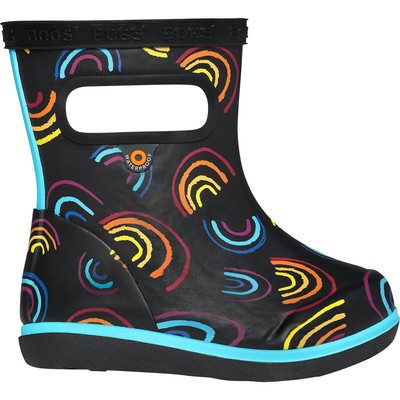

Bogs Skipper II — Wild Rainbows — для малышей, Black multi, Bogs