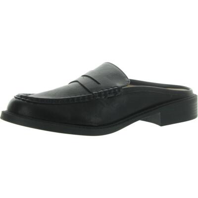 Sun + Stone Womens Katyaaa Black Slip On Mules Shoes 9.5 Medium (B,M) BHFO 4889