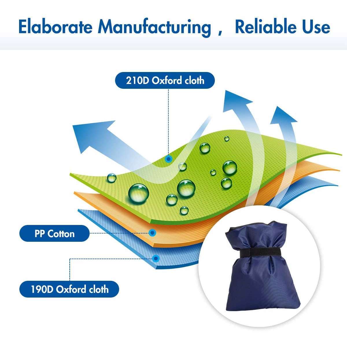 1/2/4Pcs Outdoor Faucet Cover Winter Hose Bib Protector Spout Cover Anti-Freeze