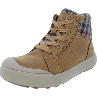 

Keen Womens Elena Mid Tan Ботинки на шнуровке из искусственного меха 6.5 Medium (B,M) BHFO 7335, Tan/taupe