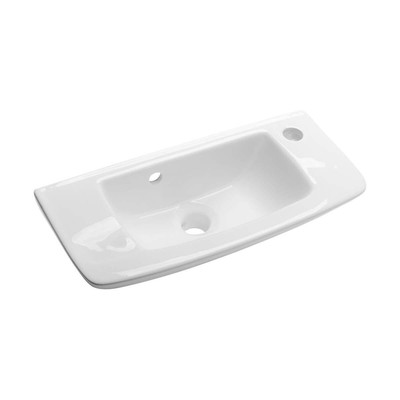 Renovators Supply Edgewood Small Wall Mount Sink - Heavy-Duty Vessel Sink with R