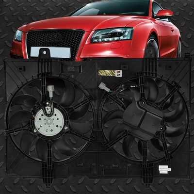 FOR 08-15 NISSAN ROGUE SELECT 2.5L OE STYLE RADIATOR COOLING FAN KIT NI3115137
