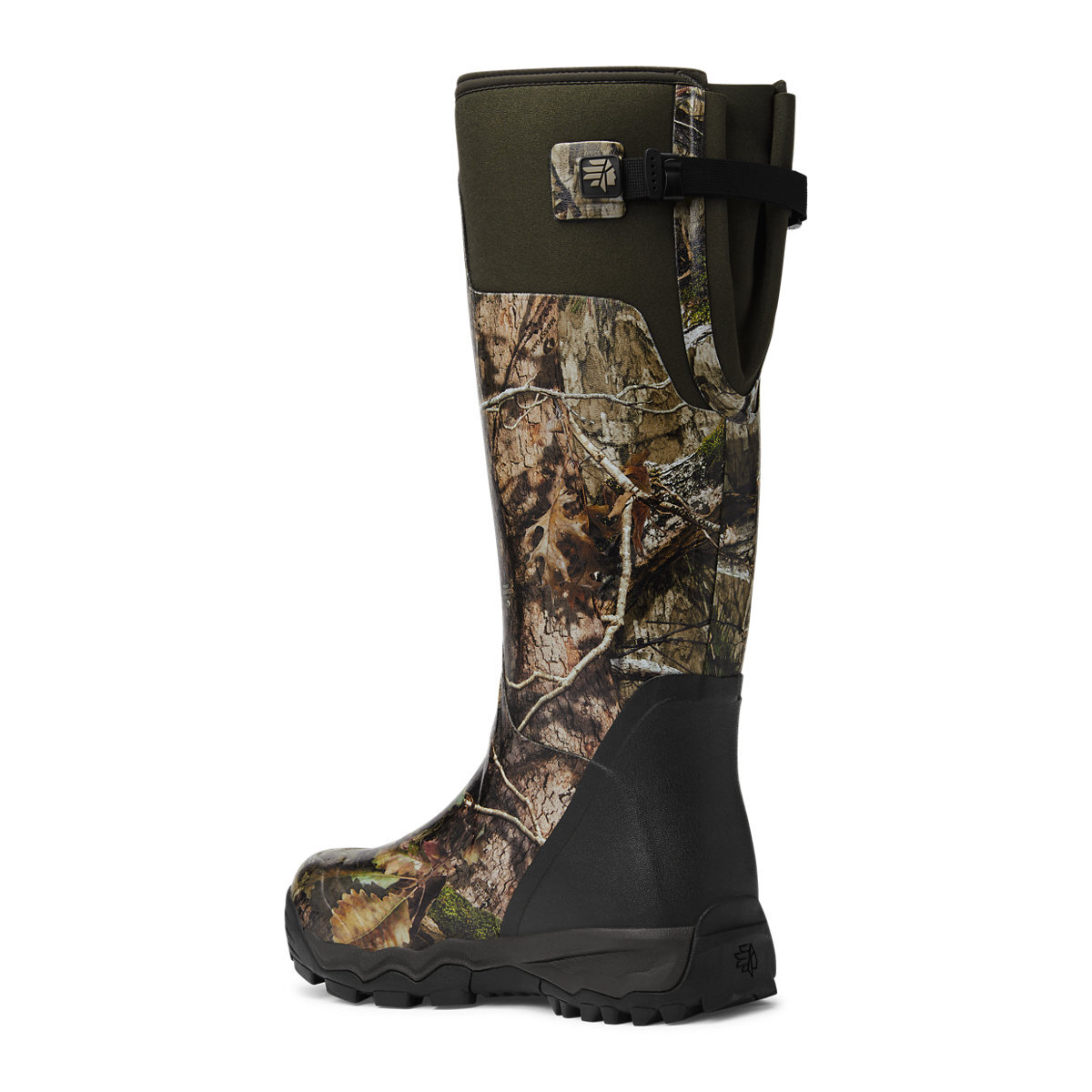 Pre-owned Lacrosse Alphaburly Pro Men's 18" Mossy Oak Dna Hunt Boots 376067 - All Sizes In Mossy Oak Country Dna