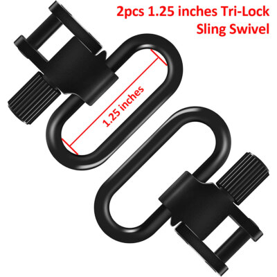 Two Point Rifle Gun Sling with Swivels Neoprene Padded Adjustable Shoulder Strap