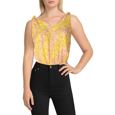 

Женское боди Intimately Free People Bare It All Желтая майка-рубашка  BHFO 8959, Sunshine combo