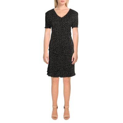 Connected Apparel Womens Tiered Short Daytime Mini Dress Petites BHFO 9504