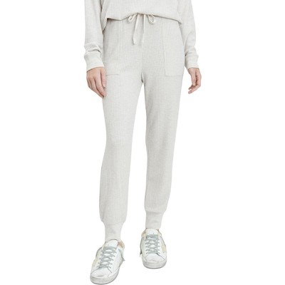 

Splendid Womens Firestone Ivory Ribbed Comfy Cosy Jogger Брюки  BHFO 0750, Oatmeal