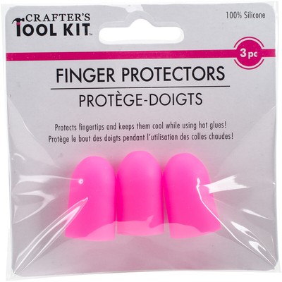 Multicraft Imports CT216 Finger Protectors 3/Pkg- (6Pk)