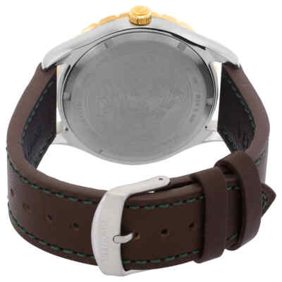 Pre-owned Versace Hellenyium Quartz Green Dial Men's Watch V11090017