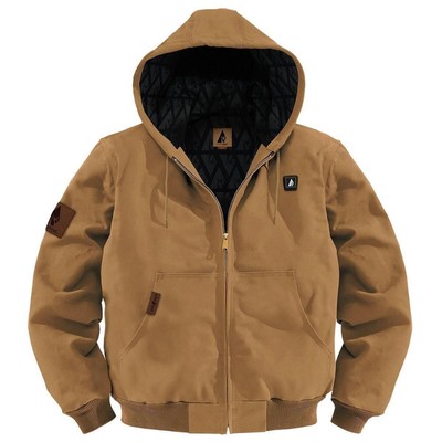 Pre-owned Actionheat Open Box  5v Battery Heated Work Jacket In Black