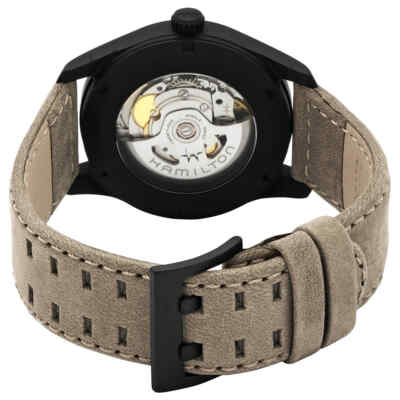 Pre-owned Hamilton Khaki Field Automatic Grey Dial Men's Watch H70215880