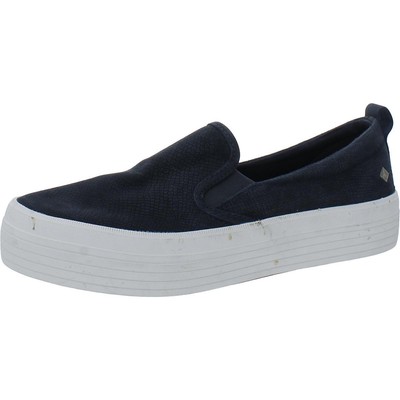 Женские синие кожаные кроссовки-слипоны Sperry 9.5 Medium (B,M) BHFO 1431