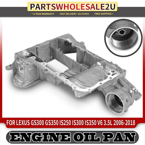 Pan Sump For Lexus Gs300 Gs350 Gs450h 2007-2018 Is250 Is300 V6 3.5l