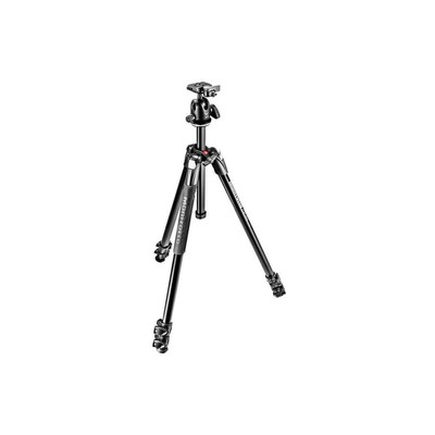 Трехсекционный алюминиевый штатив Manfrotto 290 Xtra с шаровой головкой 496 #MK290XTA3-BHUS