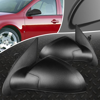 ДЛЯ 05-10 CHEVY COBALT COUPE ПАРА ЗЕРКАЛ БОКОВОЙ ДВЕРИ С РУЧНОЙ РЕГУЛИРОВКОЙ В СТИЛЕ OE