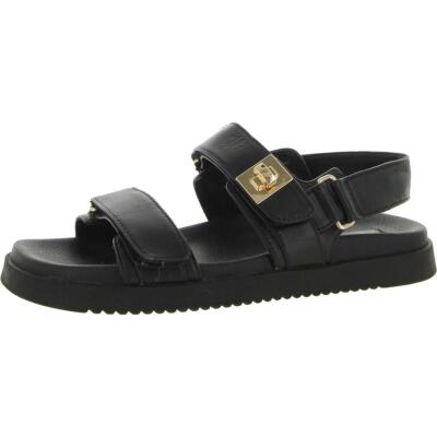 

Женские сандалии Steve Madden Mona, черные сандалии с открытой пяткой, 8, средний (B,M) BHFO 2749, Black leather