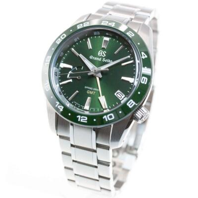 Pre-owned Grand Seiko Sport Collection Sbge257 Spring Drive Gmt Ceramics Bezel 9r66 Watch