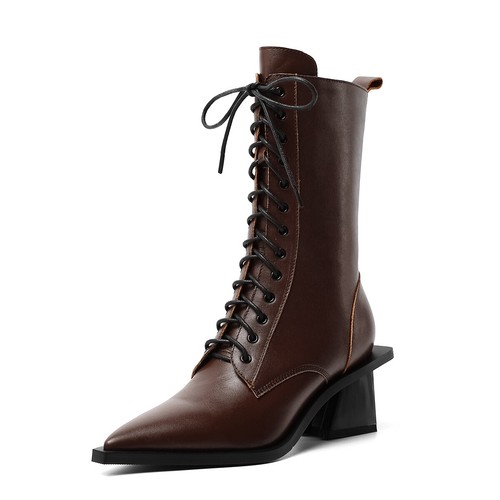 pointed toe combat boots