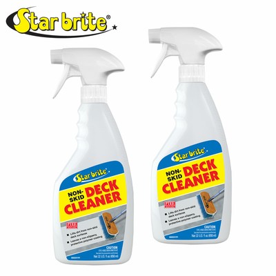 2-Pack Star Brite Non-Skid Deck Cleaner 22 oz Spray Bottle Protect Future Stains