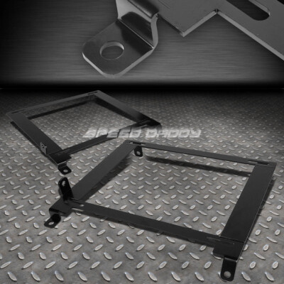 ДЛЯ 01-05 HONDA CIVIC EM/ES ГОНОЧНОЕ КОВШЕОБРАЗНОЕ СИДЕНЬЕ С НИЗКИМ КРЕПЛЕНИЕМ, РАСТЯЖИМЫЙ СТАЛЬНОЙ КРОНШТЕЙН