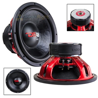 DS18 EXL-X15.2D 15'' Subwoofer Dual 2 Ohm 2500 Watts Max Bass Sub Car Audio New