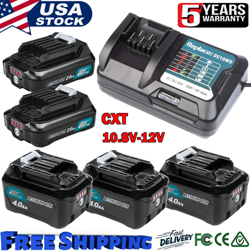 Makita 12v 4.0 ah hotsell