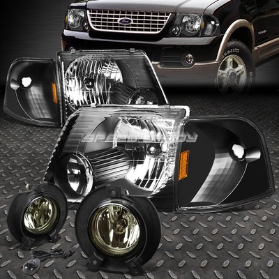 ЧЕРНАЯ ФАРА В КОРПУСЕ + ЖЕЛТЫЙ УГЛОВОЙ СИГНАЛ + ДЫМЧАТЫЙ ТУМАН + ПЕРЕКЛЮЧАТЕЛЬ ДЛЯ 02-05 EXPLORER