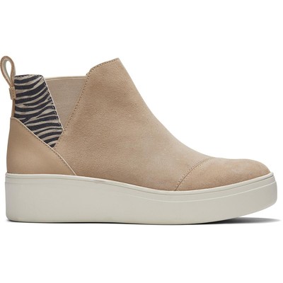 

Женские замшевые комфортные повседневные и модные кроссовки Toms Кроссовки BHFO 0424, Sand suede/liger suede, 10016781