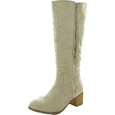 

Женские сапоги до колена Journee Collection Sanora Tan 10 Medium (B,M) BHFO 6571, Sanora