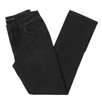 Новые женские джинсы Hailey Black с низкой посадкой из тонкого денима Bootcut 27 BHFO 8611