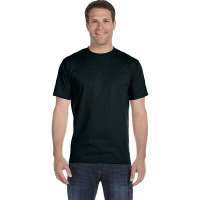 Hanes Unisex T Shirt Plain Short Sleeves Blank Wholesale Beefy-T T-Shirt - 5180