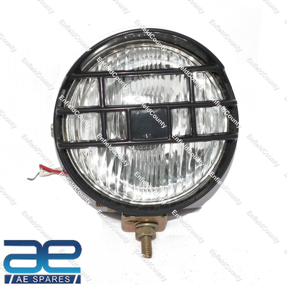 Halogen Fog Lamps 12v Steel Body With Grill For Motorcycle Jeeps Car Tractor 