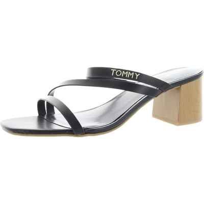

Tommy Hilfiger Женские сандалии Olinda Black Mule 8 Medium (B, M) BHFO 7909, Черный
