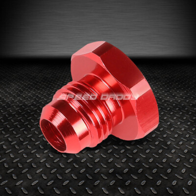 6AN AN-6 9/16 РАСШИРИТЕЛЬНЫЙ БОЛТ С АНОДИРОВАННОЙ ГАЙКОЙ ИЗ КРАСНОГО АЛЮМИНИЯ, ПЕРЕХОДНИК ДЛЯ СТОПОРНОГО ШТЕКЕРА