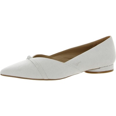 Женские балетки из искусственной кожи Naturalizer Beau серого цвета, 6 широких (C, D, W) BHFO 2809