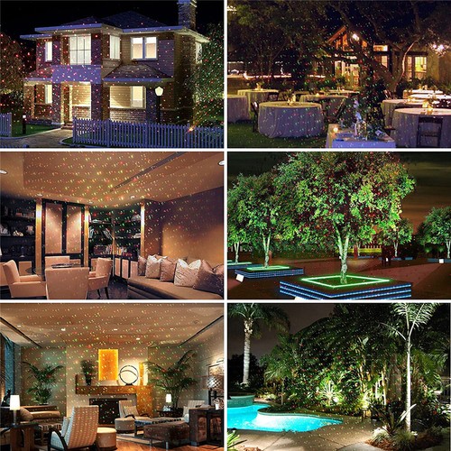 Christmas LED Laser Projector Star Moving Light In/Outdoor Landscape Stage Lamp