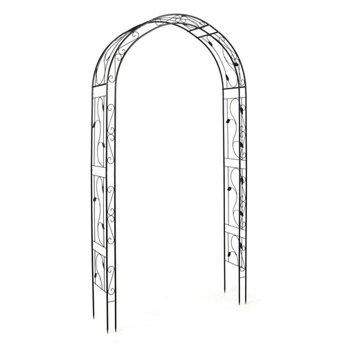 Rosenbogen Torbogen Rankhilfe Pergola Spalier Weinblatt Tor Rosen Bogen Metall